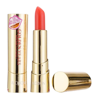 雅邦胡萝卜素口红保湿不易脱色滋润装护唇温 06#草莓红