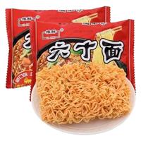 雅鲜六丁目方便面六丁面经典老式80怀旧干吃面一整箱童年干脆面 六十面10袋