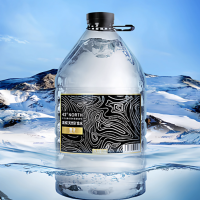 泉纯 长白山天然泡茶矿泉水碱性饮用水大桶5L*4