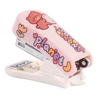 订书机迷你小号用订书器钉书机小型家用钉书器订书钉装订机便携式儿童丁定书机取起钉器办公学习用品