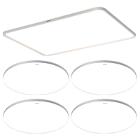 松下（Panasonic）吸顶灯全光谱智能防眩护眼客厅灯卧室灯四室一厅套装