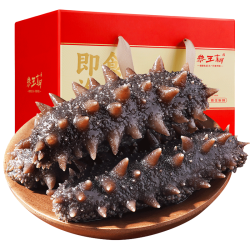 参王朝 大连冷冻冷蒸即食海参辽刺参海鲜水产礼盒 8A1500g 24-30头