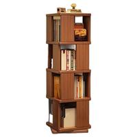  三栖虎 360度旋转 旋转书架 轮