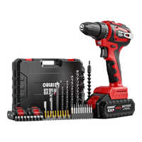 欧莱德 手电钻电钻电动螺丝刀家用充电式手钻电起子电批电动工具 【升级无刷21v】两电一充+工具箱