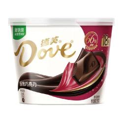 德芙 66%醇黑巧克力 216g