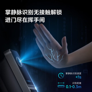 公牛 Q16PFV 3D人脸识别 电子锁