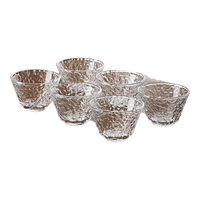 DELISOGA 复古冰露日式小酒杯清酒杯玻璃白酒杯套装烈酒杯酒具分酒器酒盅