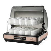 ROMOFO一星级=消毒柜家用小型高温碗筷茶杯消毒柜立式迷你碗筷台式商用消毒柜紫外线杀菌紫中温烘干 一星级 42L 紫外线茶杯消毒柜