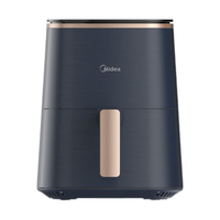 美的（Midea）空气炸锅智能煎炸锅多功能全息触屏大容量容量家用不粘锅电炸锅线下同款 KZC4001空气炸 4L