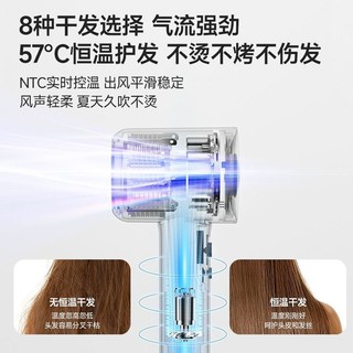 奥克斯吹风机家用大功率负离子护发高速吹风机恒温速干不伤发风筒