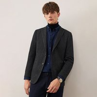 navigare [羊毛]Navigare小帆船人字纹西装外套男西服