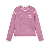 PALLADIUM 女款圆领毛衫时尚百搭针织衫含羊毛套头上衣打底衫