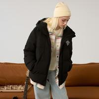 PALLADIUM 男女款短款连帽羽绒服长袖休闲保暖外套百搭上衣