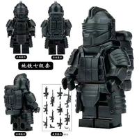 追雀兼容玩具积木人仔地铁逃七级套和平精英七级甲可拆卸积木玩具男孩 【普通七级】地铁七级套 +10武器 【地铁吃鸡装备】7级甲 +7级包 +