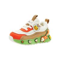 B.Duck小黄鸭童鞋男童运动鞋冬季二棉保暖休闲鞋棉鞋运动鞋 米/桔 27 码脚长16.4-16.9cm