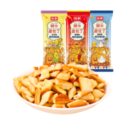 桃李 碱水面包丁 麻辣蒜香玉米30g*5袋