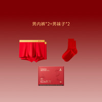 GRACE/洁丽雅 纯棉 男士内裤袜子套装