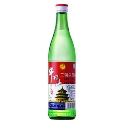 牛栏山 二锅头白酒 绿牛二 清香型白酒 52度 500ml*1瓶 单瓶装