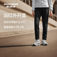 斯凯奇25秋冬季男运动长裤三防加绒科技保温保暖束脚柔软舒适P425M079