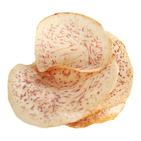 琦王 原切香芋片薄脆休闲食品咸香芋头片零食海盐味解馋芋头干