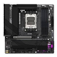 技嘉A520M/B550M/B650 M 主板 支持AM4/AM5 M-ATX 台式电脑组装DDR4/5 支持锐龙5/7系列CPU B650M AORUS ELITE AX DDR5