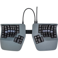 KINESIS Advantage360 分离式有线人体工程学键盘 76键 USB-C 完全可编程 分离式按键设计