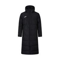 JOMA荷马长款棉服男保暖防风连帽过膝体育生冬训足球训练运动棉袄