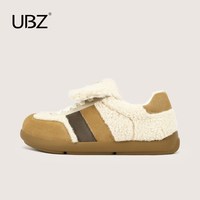 UBZ 2025年感恩回馈女鞋冬季雪地靴女加绒保暖棉鞋短靴子清仓 UFR453623PW奶茶 35