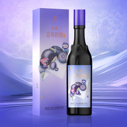 悠蜜 蓝莓酒 蓝莓精酿 i享 12度450ml 半干型低度 蓝莓精酿i享