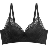 都市丽人 莫代尔婴肌棉蕾丝无钢圈文胸