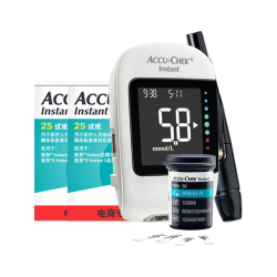 ROCHE 逸智型血糖仪家用免调码测血糖仪糖尿病检测仪 逸智血糖仪+50片试纸+50针头