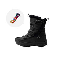 敲开心 happynocnoc儿童防水保暖户外棉鞋防滑透气徒步靴