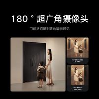 小米智能门锁M20大屏猫眼密码锁家用门锁指纹锁密码锁入户大门 小米智能门锁M20 大屏猫眼版