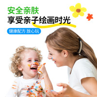 绘儿乐 儿童 红黄蓝3瓶装手指画颜料（147ml*3）