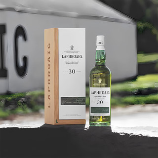拉弗格行货 Laphroaig 利富 拉弗格苏格兰单一麦芽威士忌 艾雷岛 拉弗格30年 700mL 1瓶