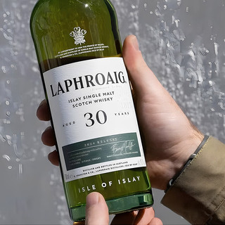 拉弗格行货 Laphroaig 利富 拉弗格苏格兰单一麦芽威士忌 艾雷岛 拉弗格30年 700mL 1瓶