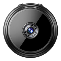 九目智圆小监控摄像头小巧家用安防监控高清智能夜视无线移动便携防护无死角 轻薄远程小监控WIFI标准款 无卡【自行配卡】 2025全