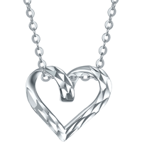 周六福（ZLF）圣诞  PT950铂金吊坠女款白金车花为爱闪耀挂坠不含链 1.30g