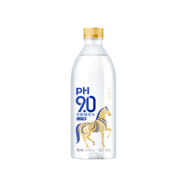 康师傅 PH9.0电解碱性水350ml*12瓶非天然苏打水 金马瓶 热门商品