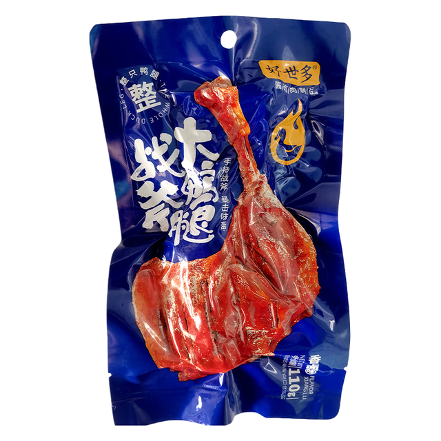 今日必买：好世多 战斧大鸭腿110g*6袋 赠鸭翅根1个
