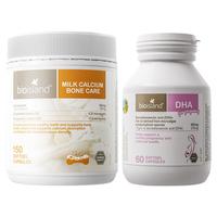 澳洲bioisland佰澳朗德孕期哺乳期海藻油DHA乳钙补钙营养补充