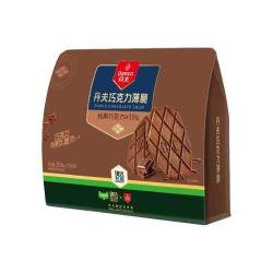 丹夫 巧克力薄脆 华夫饼干
