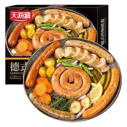 天海藏 六种烤肠组合 烤肠拼盘