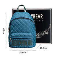 杯具熊儿童上学书包男女幼儿园小学1-3-6年级女式背包 女式书包蓝色