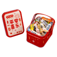 大白兔 奶糖果礼盒装 多口味130g春节新年送亲友员工 大白兔130g多口味平安喜乐礼盒