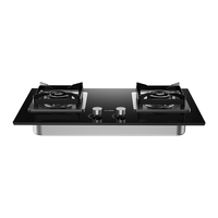 FOTILE燃气灶天然气家用嵌入式双灶台 一级能效可调节换装灶具 5.2kW*猛火燃气灶 高热效大火力灶具 5.2kw高效快火灶-02-TH36B【天燃气】