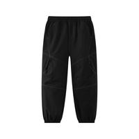 【无氟】MQD童装男童运动裤2026春季儿童三防宽松束脚休闲裤