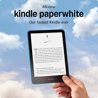 Kindle亚马逊Paperwhite6 12th Gen代电纸书阅读器7英寸 防眩光墨水 玉石绿 32G送保护套