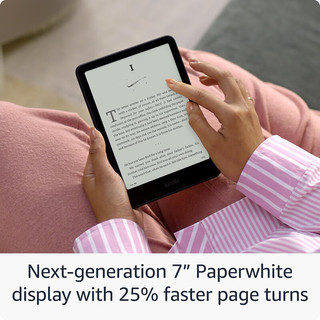Kindle亚马逊Paperwhite6 12th Gen代电纸书阅读器7英寸 防眩光墨水 玉石绿 32G送保护套