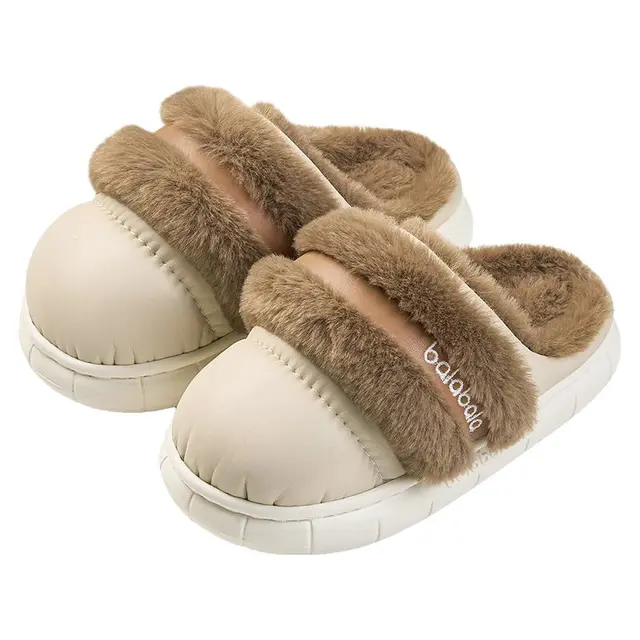 巴拉巴拉儿童棉拖鞋男童冬季2025宝宝室内居家保暖女童毛拖鞋